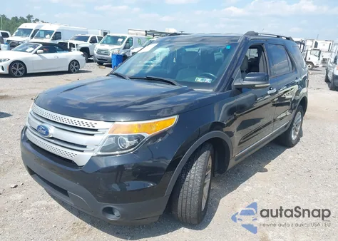 2013 Ford Explorer Xlt z USA, uszkodzony, nr VIN 1FM5K8D88DGA39913